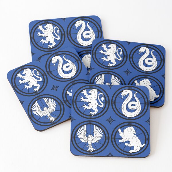 Item preview, HP - School House Crests Raven Blue designed and sold by Epicenter88.