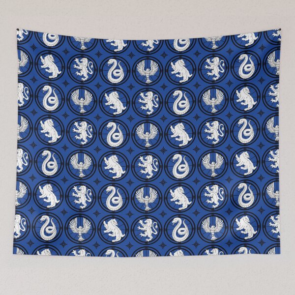 Item preview, HP - School House Crests Raven Blue designed and sold by Epicenter88.