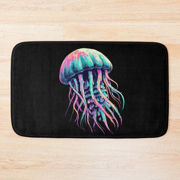 Item preview, Neon Jellyfish Art designed and sold by Emegan Print Art.