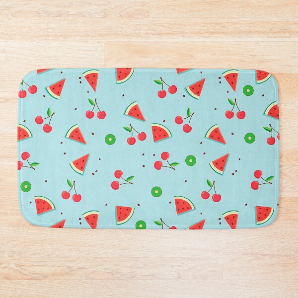 Item preview, watermelon and cherries pattern designed and sold by Timegraf.