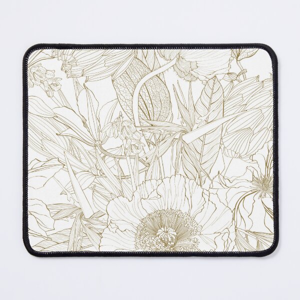 Item preview,  Flower poppy background. Flourish tiled ornamental texture with flowers. Spring floral garden. designed and sold by MatyKotiv.
