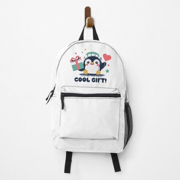 Item preview, Cute Penguin with Gift & Heart Balloon designed and sold by saraartjem.