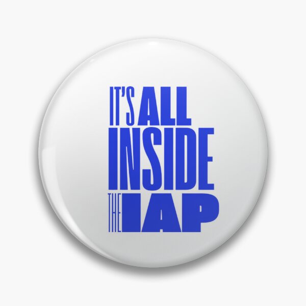 Item preview, It's All Inside the IAP (blue) designed and sold by MitigationZone.