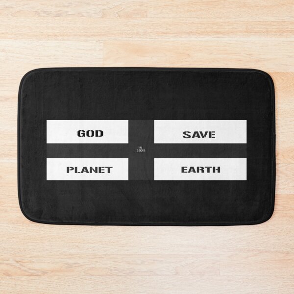 Item preview, God Save Planet Earth (in 2025) designed and sold by porfysoundtrack.