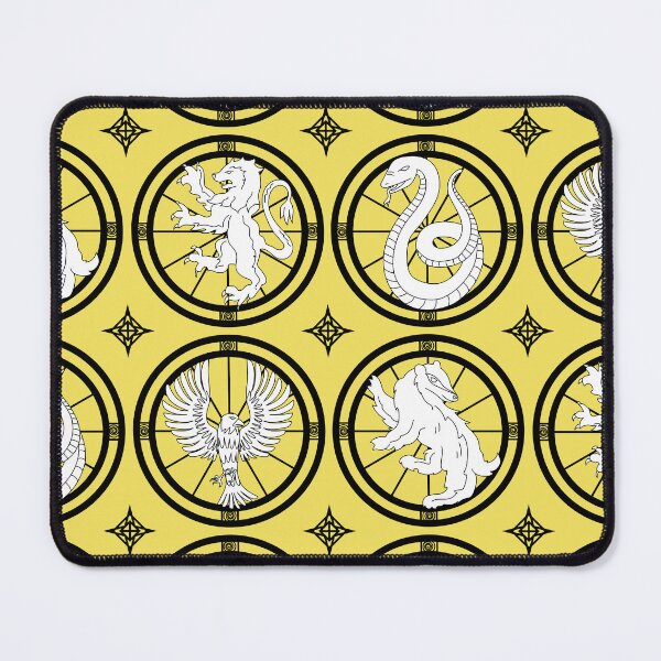 Item preview, HP - School House Crests Honey Badger Yellow designed and sold by Epicenter88.