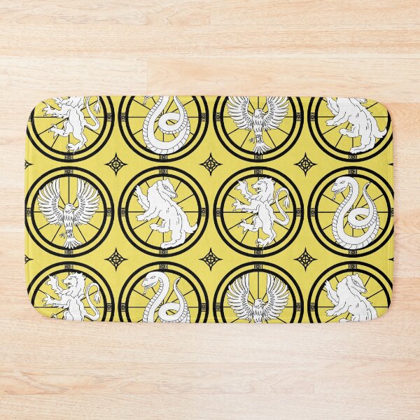 Item preview, HP - School House Crests Honey Badger Yellow designed and sold by Epicenter88.