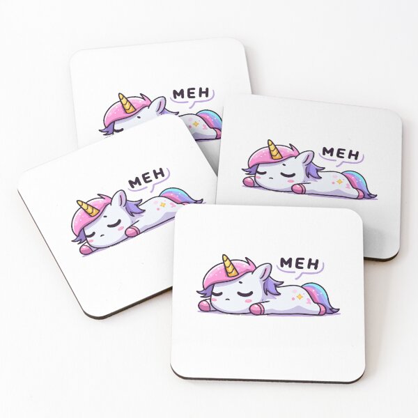 Item preview, Tired Unicorn designed and sold by Emegan Print Art.