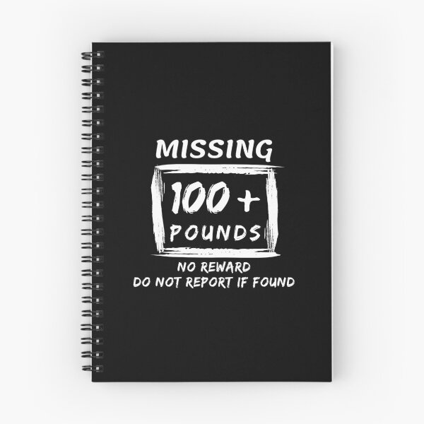 Item preview, Missing 100 Pounds – Body Positivity Fitness Humor designed and sold by Zakrytos ★★★★★.