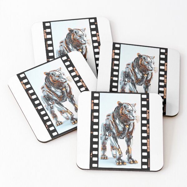 Item preview, Robot animals technology. Tiger. designed and sold by Drone-tees.
