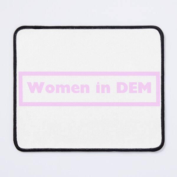 Item preview, Women in DEM (pink) designed and sold by MitigationZone.