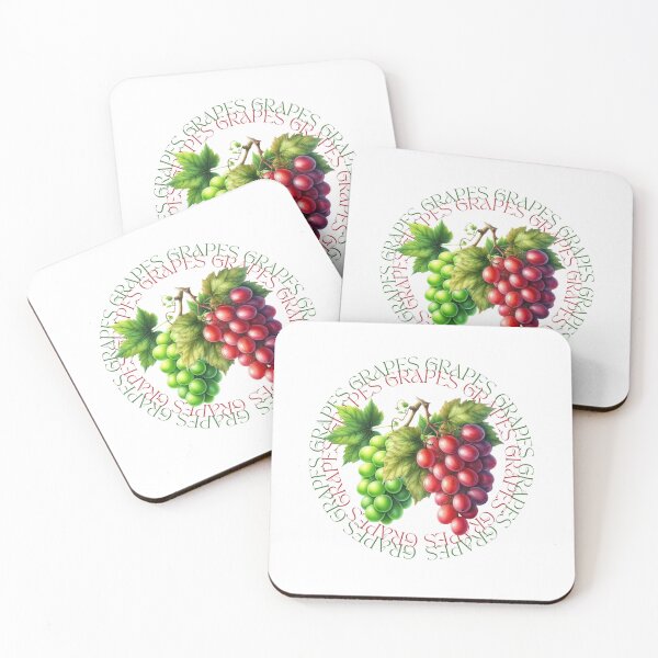 Item preview, Delicious Fresh Grapes in circles designed and sold by whee25.