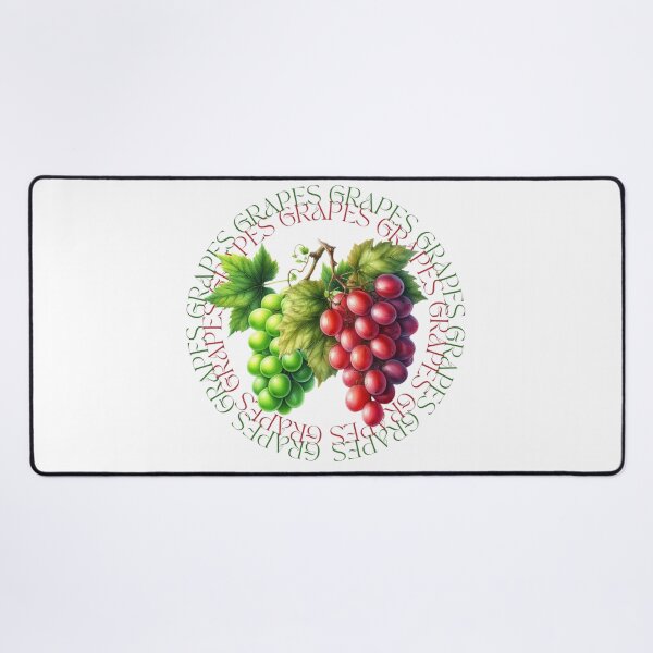 Item preview, Delicious Fresh Grapes in circles designed and sold by whee25.