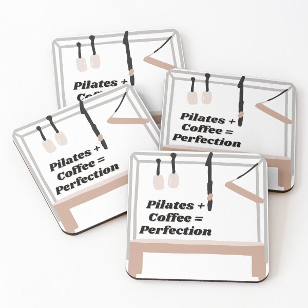Item preview, Pilates + Coffee = Perfection designed and sold by ChiWellness Shop.