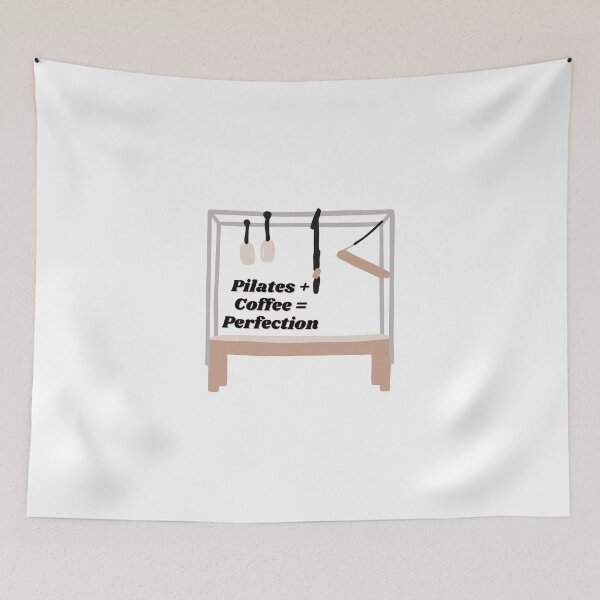 Item preview, Pilates + Coffee = Perfection designed and sold by ChiWellness Shop.