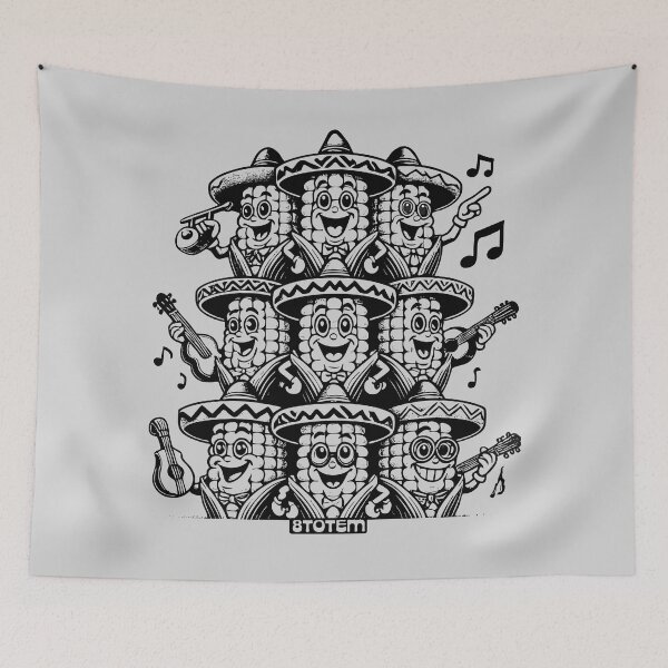 Item preview, The Mariachi Maíz Totem – Stacked with Flavor & Fun! designed and sold by 8Totem.