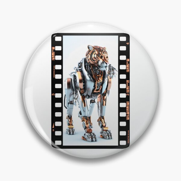 Item preview, Robot animals technology. Tiger. designed and sold by Drone-tees.
