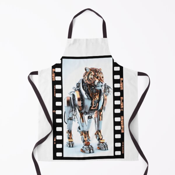 Item preview, Robot animals technology. Tiger. designed and sold by Drone-tees.