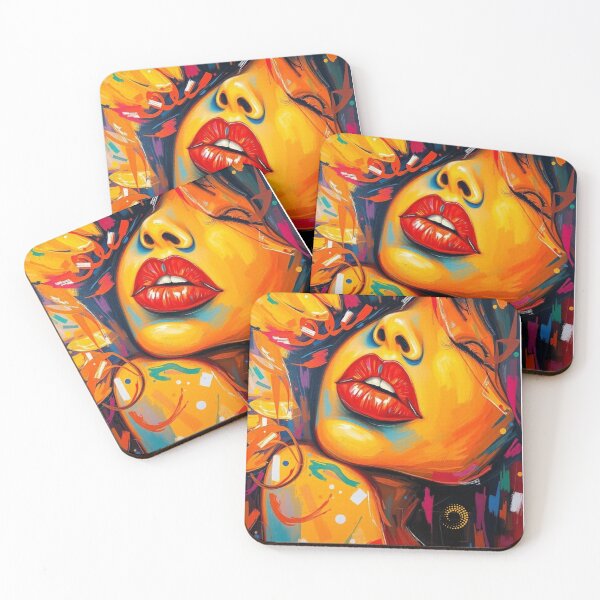 Item preview, Passion Unleashed – Expressive Pop Art designed and sold by SparkyBamBam.