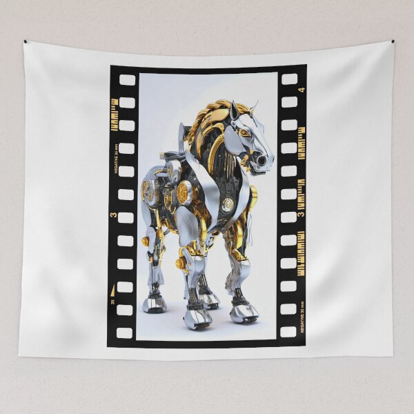 Item preview, Robot animals technology. Horse. designed and sold by Drone-tees.