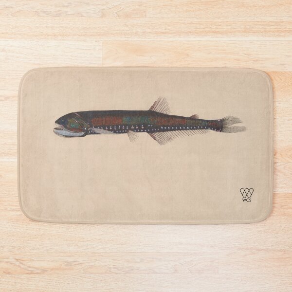 Item preview, Hudson Canyon Elongated Bristlemouth Fish designed and sold by WCS-Archives.