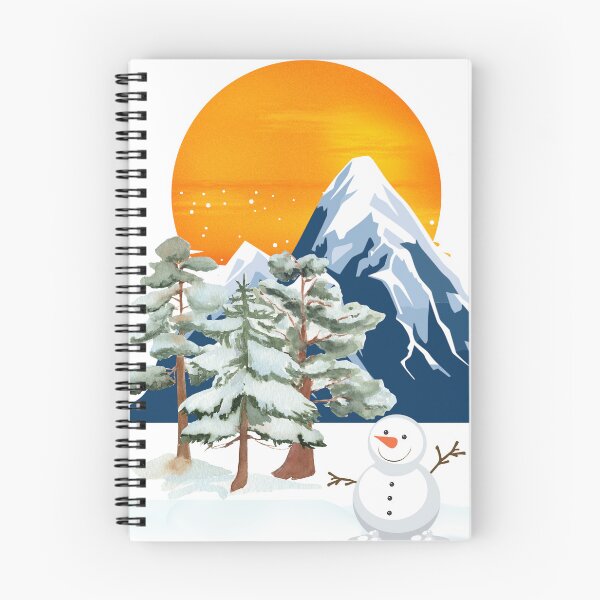 Artikelvorschau, Verschneiter Sonnenuntergang – Ruhige Winterlandschaft entworfen und verkauft von Bakarstore.