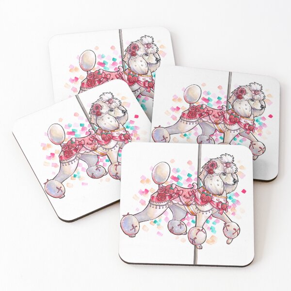 Item preview, Sweet Heart Poodle Carousel  designed and sold by Spike and Sparkle.