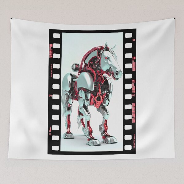 Item preview, Robot animals technology. Horse. designed and sold by Drone-tees.