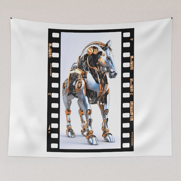 Item preview, Robot animals technology. Horse. designed and sold by Drone-tees.