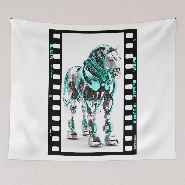 Item preview, Robot animals technology. Horse. designed and sold by Drone-tees.