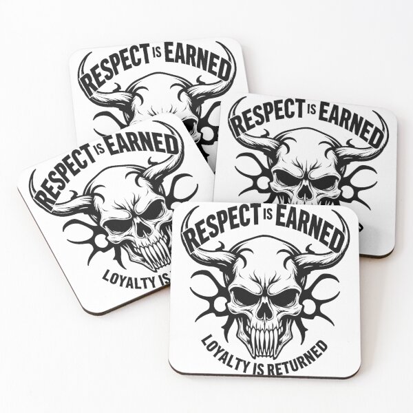 Item preview, respect is earned loyalty is returned designed and sold by AMICO77.