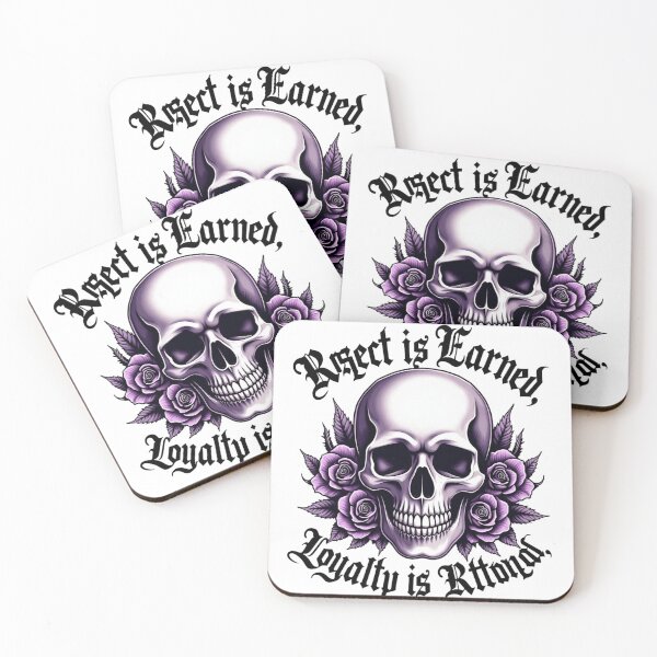 Item preview, respect is earned loyalty is returned designed and sold by AMICO77.