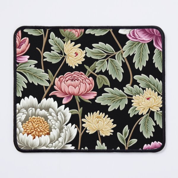 Item preview, Blossom trees with rose, peony, chrysanthemum. Jacobean embroidery style designed and sold by Giuseppe Cammino.