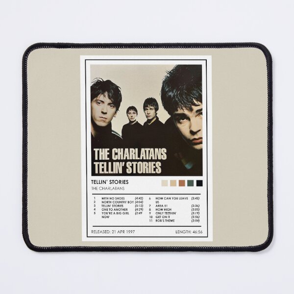 Item preview, The Charlatans - Tellin' Stories Album Artwork designed and sold by curseofkazar.