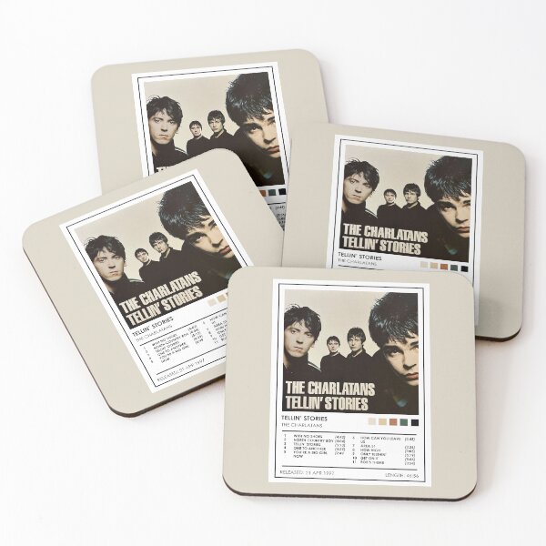 Item preview, The Charlatans - Tellin' Stories Album Artwork designed and sold by curseofkazar.