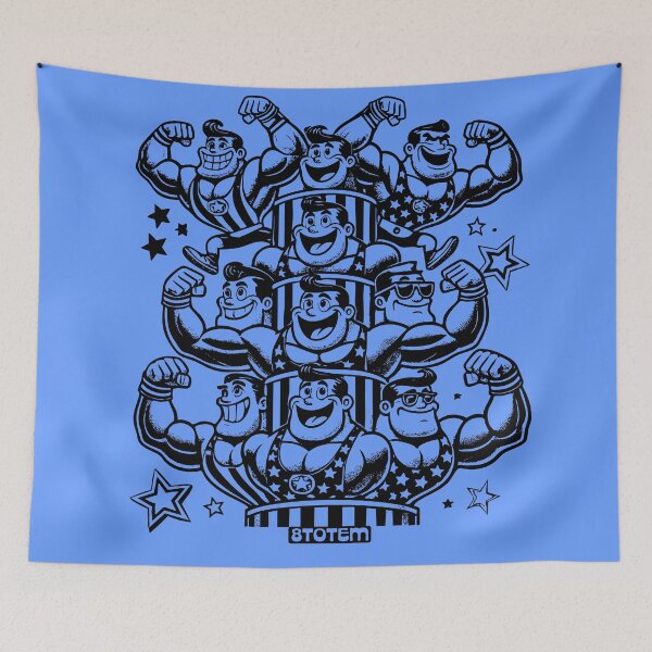 Item preview, the muscle man designed and sold by 8Totem.