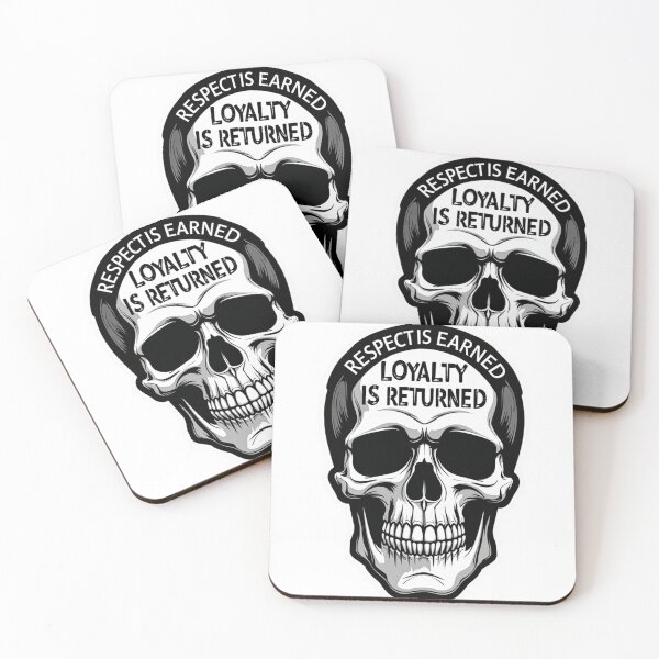 Item preview, respect is earned loyalty is returned designed and sold by AMICO77.