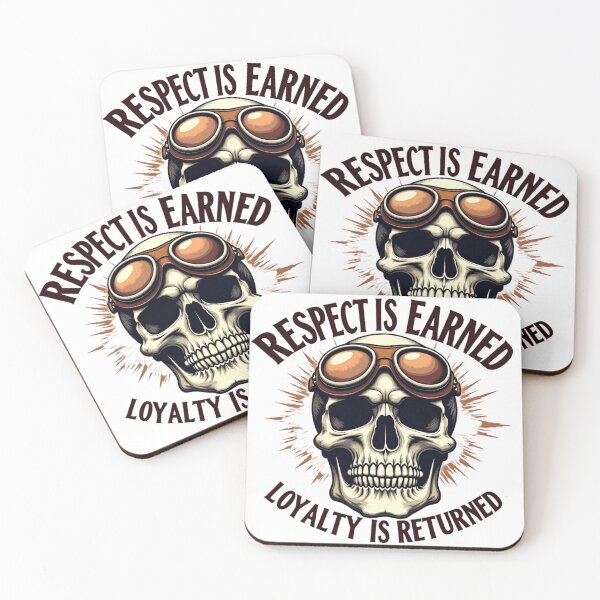 Item preview, respect is earned loyalty is returned designed and sold by AMICO77.