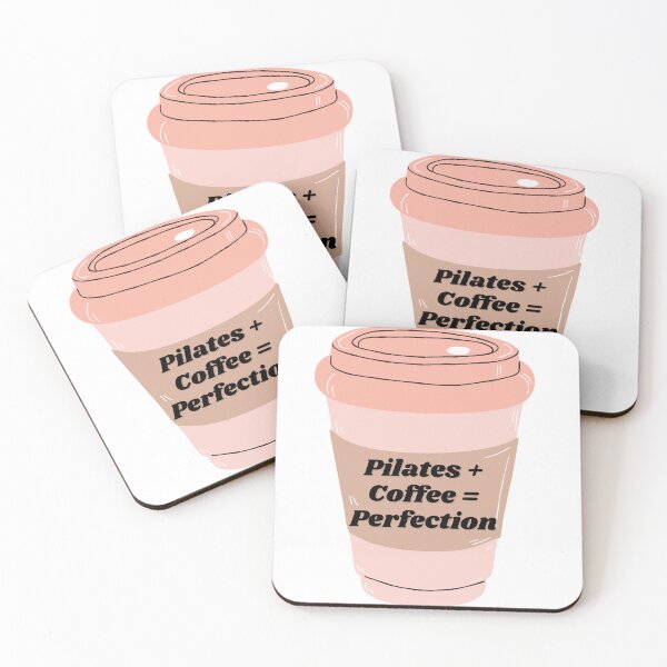Item preview, Pilates + Coffee = Perfection designed and sold by ChiWellness Shop.