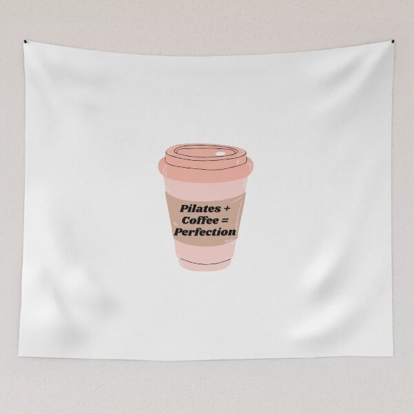 Item preview, Pilates + Coffee = Perfection designed and sold by ChiWellness Shop.