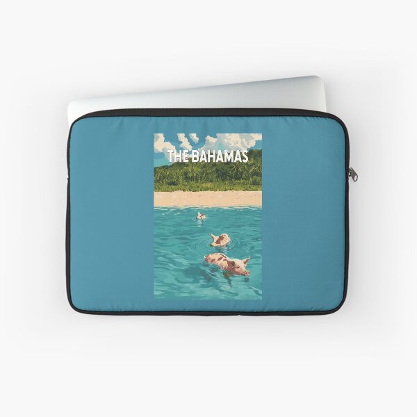 Item preview, Bahamas Illustration Travel Art Vintage designed and sold by KrisSidDesigns.