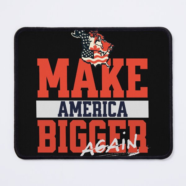 Item preview, Make America Bigger Again. Canada the 51st State tshirt designed and sold by luvandsocial.