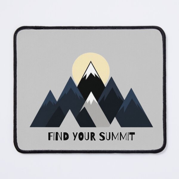 Item preview, Positivity & Motivation. Mountains.Find Your Summit designed and sold by Shoot-The-Moon.