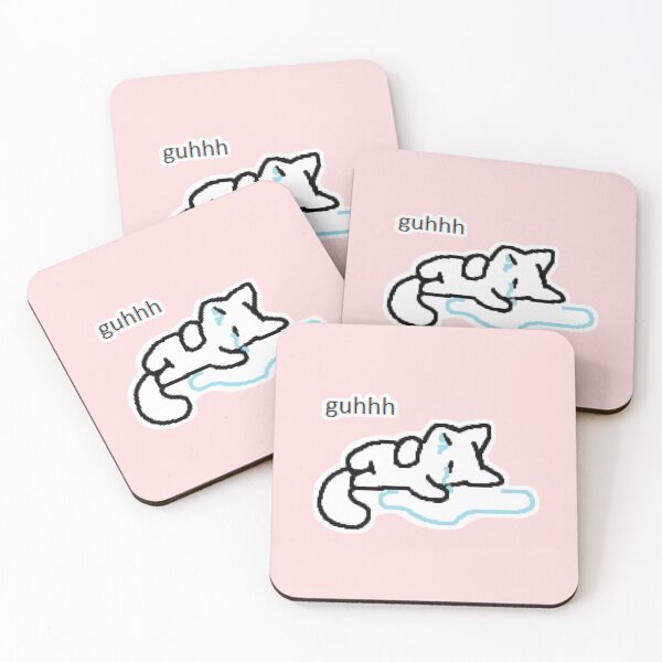 Item preview, cat melting on the floor with text designed and sold by kippicat.