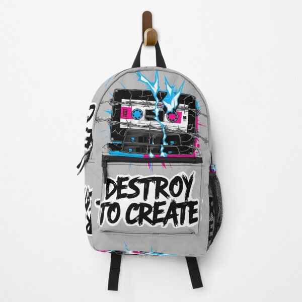 Item preview, Cassette, retro, music. Destroy To Create. designed and sold by Shoot-The-Moon.