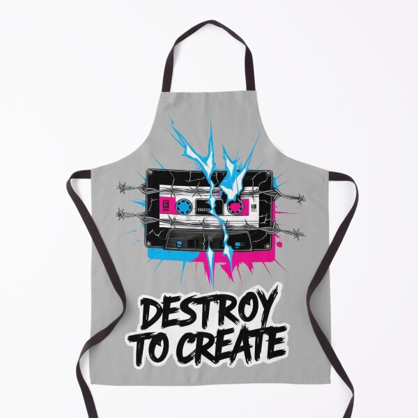 Item preview, Cassette, retro, music. Destroy To Create. designed and sold by Shoot-The-Moon.