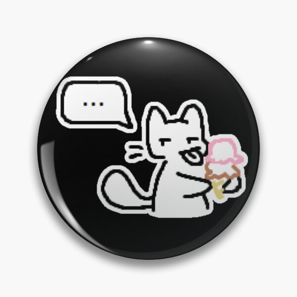 Item preview, ice cream judgement cat designed and sold by kippicat.