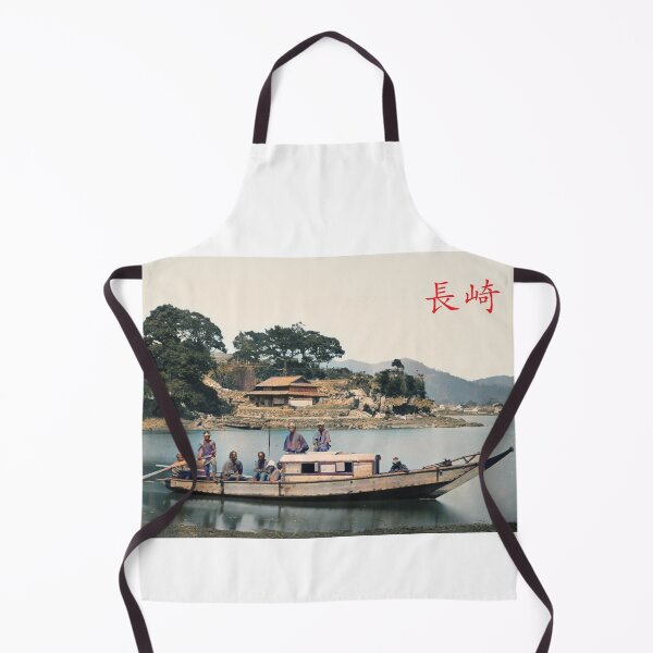 Item preview, Boat in Nagasaki designed and sold by 19th Century in Color.