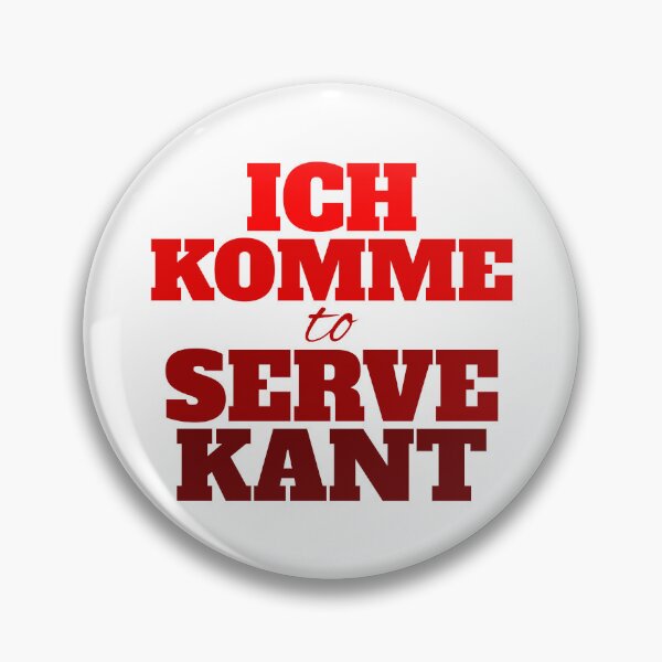 Item preview, Eurovision 2025 Ich Komme to Serve Kant designed and sold by humnoo.