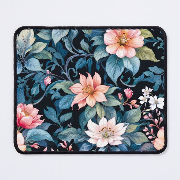 Item preview, Floral pattern with a dark background designed and sold by Shjamezlaush Milicevic.