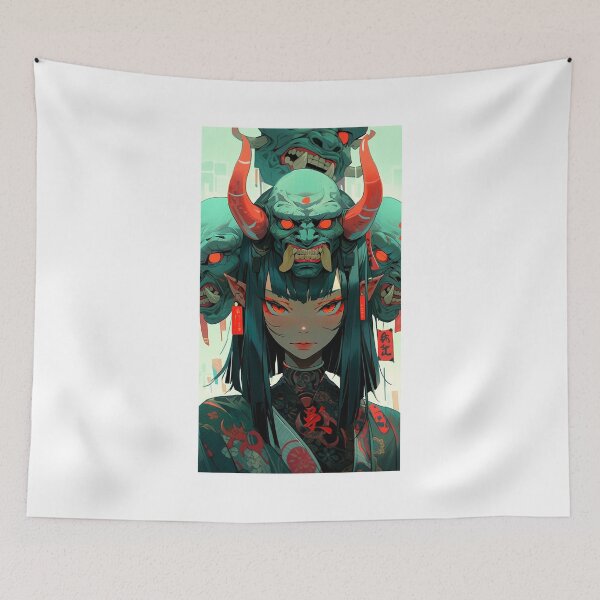 Item preview, Geisha manga girl designed and sold by KOB-DESIGN ⭐⭐⭐⭐⭐.